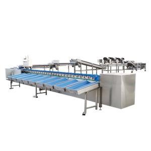 Material Box Type Vegetable and Fruit Weight Grading Machine Material Box Type Vegetable and Fruit Weight Grading Machine