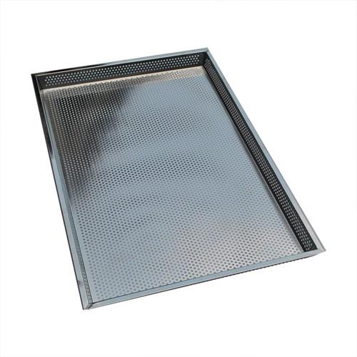 stainless steel perforated seafood drying tray