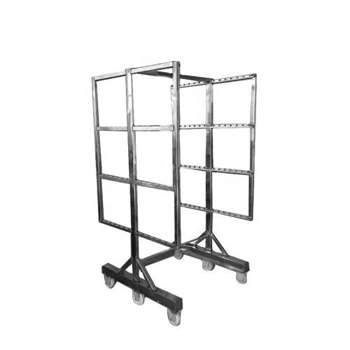 SUS304 Stainless Steel Smoked Sausage Trolley